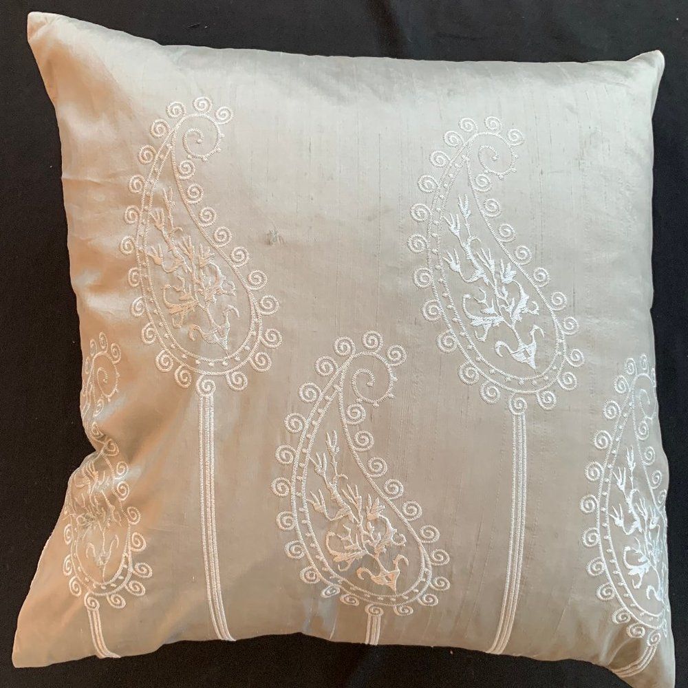 Light Pale designer beautiful Green Pillow